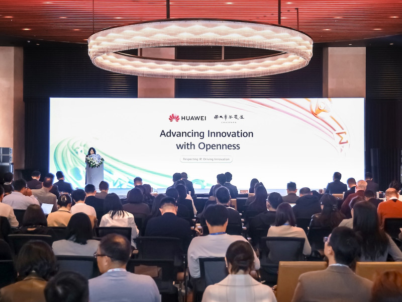 Huawei touts IP openness and protection as crucial to innovation