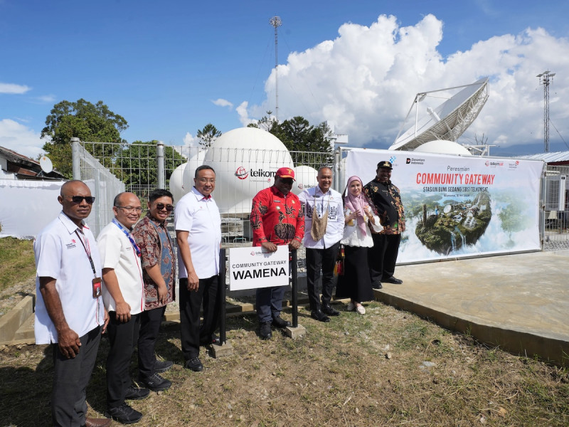 Telkom Indonesia launches satellite backbone gateway for Highland Papua
