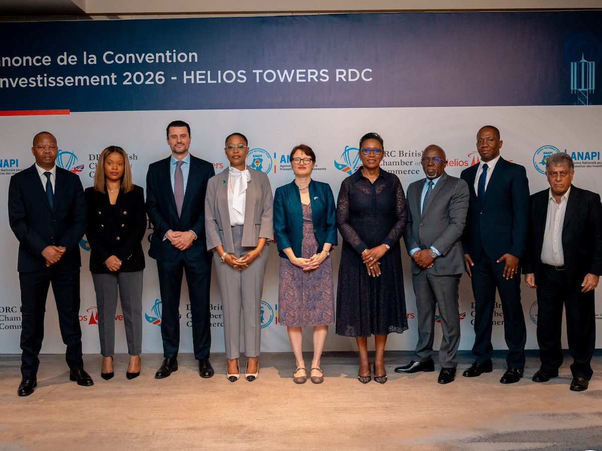 Helios Towers to invest US$100m for DRC infrastructure expansion