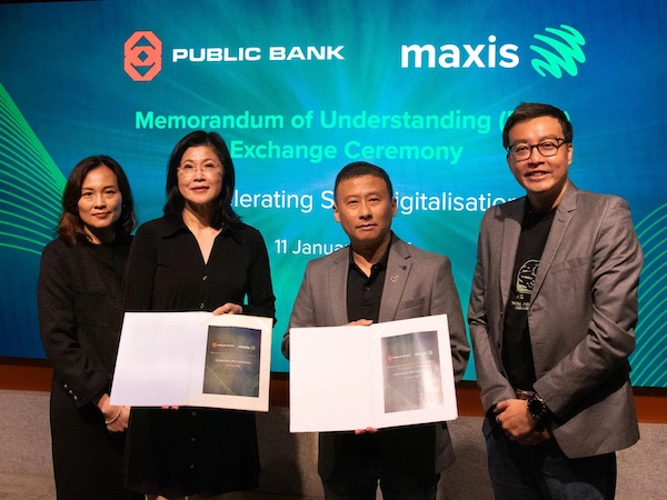 Maxis teams with Public Bank to help Malaysian SMEs go digital