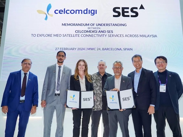 CelcomDigi partners with SES for GEO/MEO connectivity in Malaysia