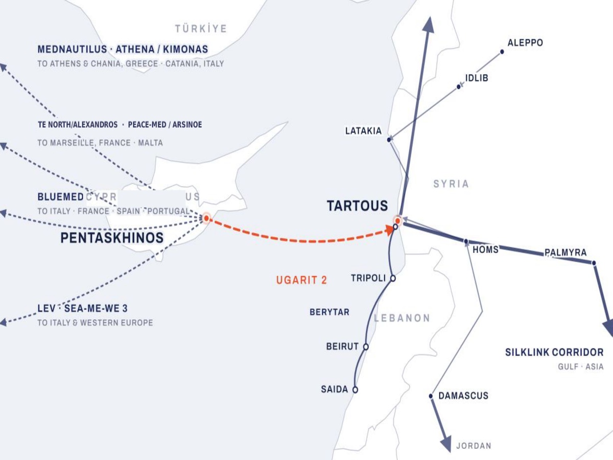 Maintenance agreement signed for Syria-Cyprus cable