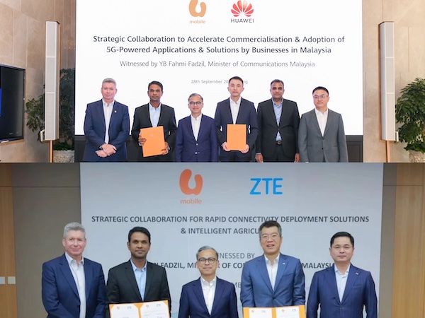 U Mobile signs deals with Huawei, ZTE for vertical 5G use cases