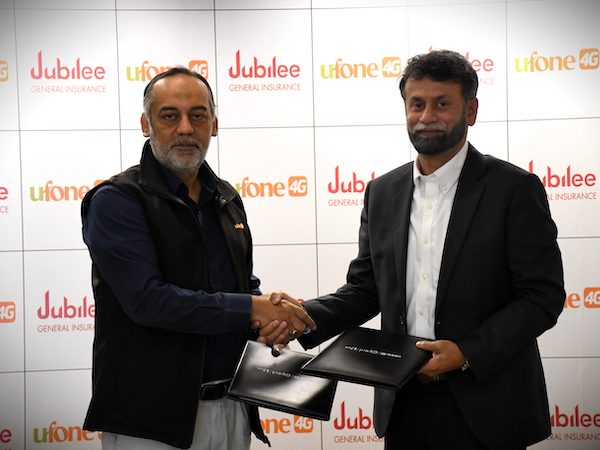 Ufone partners with JGI to sell insurance plans to customers