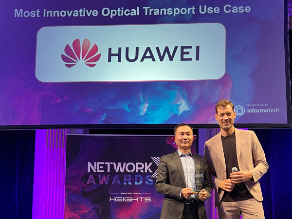 Huawei wins awards in two categories at Network X