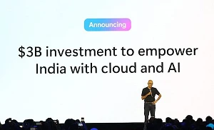 Microsoft to invest US$3b in AI infrastructure ecosystem in India