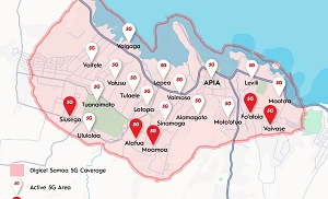 Digicel Samoa expands 5G coverage in Apia to 25 sites