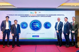 U Mobile and Edotco fill Mandarin Oriental in KLCC with 5G